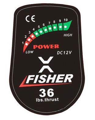 Комплект: электромотор Fisher 36 и аккумулятор Gel 100A*h 12V